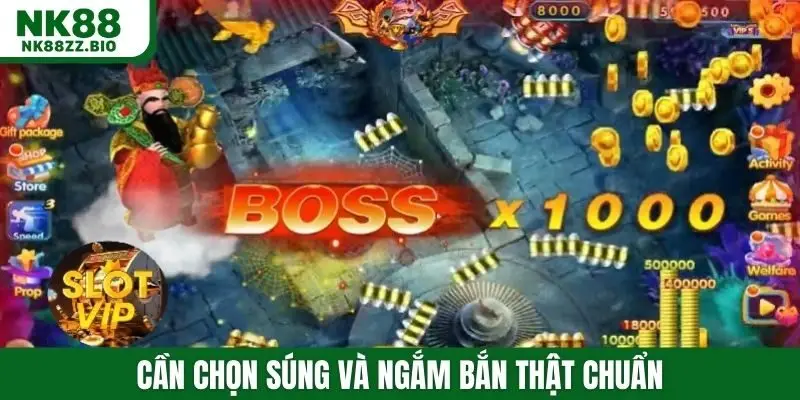 Cần chọn súng và ngắm bắn thật chuẩn